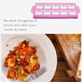 thumbnail image 4 of Moule pour Raviolis pour 10 Raviolis Ronds, Coupe-Raviolis, Presse à Raviolis, Tampon à Raviolis, 4 of 6