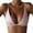 Pink, variant on Fsqjgq Sports Bras for Women Sexy Solid Color Bikini Swimsuit Bra Deep V Seamless Push Up Bra Bralettes Ladies Underwear Wireless Bras M