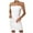 White, variant on IROINNID Bodycon Dress For Women Sleeveless Off-The-Shoulder Casual Dress Buttocks Dress Strapless Solid Color Dress