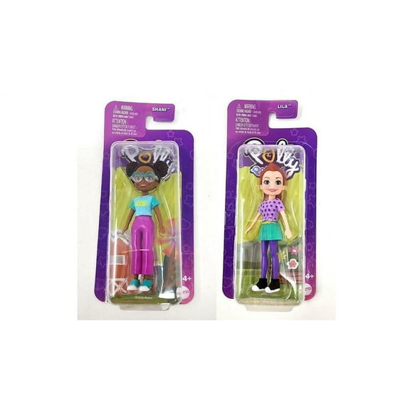 Bundle of 2 | Polly Pocket Impulse 3-inch Doll Collection | HKV77 & HKV78