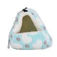 thumbnail image 2 of Saco de dormir para hámster, mascota colgante, bonito dormitorio, Castillo en forma de corazón, hamaca, esponja de felpa, 2 of 5