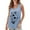 Sky Blue, variant on Tiqkatyck Tank Tops for Women Trendy Women's 2025 Chic Round Neck Short Sleeve Shirts 2D Printed Casual Loose Fit Vest Sleeveless Tunic Tops Summer Tops for Women Khaki L