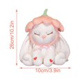 thumbnail image 3 of Fiudx Ofertas Del Día Juguete De Peluche Flor Conejo Princesa Lindo Pequeño Conejo Blanco Muñeca, 3 of 3