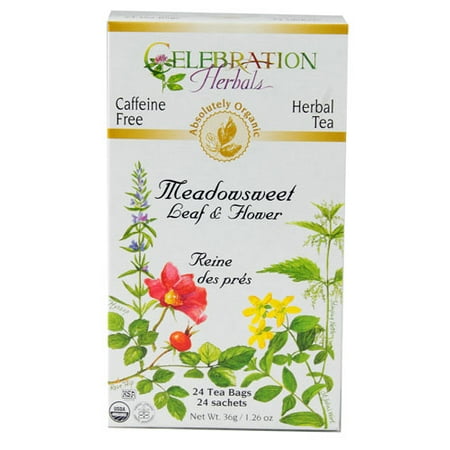 Connection Tee - Celebration Herbals Meadowsweet Organic, 24 Ct