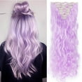 thumbnail image 3 of SEGO 17" Curly Secret Extensions 8PCS/SET 18 clips Full Head Clip in Hair Extensions 170Grams Thick Real Natural Hairpiece, 3 of 8