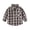 Black, variant on Boys Plaid Check Button-Down Shirt Long Sleeve Casual Lapel Jacket All-Season Fashion Classic & Casual Wear for Toddler