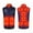 Navy, variant on ZRGHAOYLQ 9 Heated Vest Zones Electric Heated Jackets Unisex Waterproof Outdoor Work Outerwear USB Rechargeable Heated Jacket Skiing Warm Heated Clothing White Football Print Heated Vest