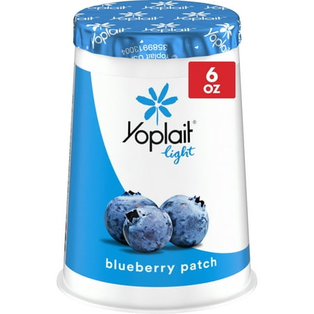 Yoplait Light Blueberry Patch Fat Free Yogurt Cup, 6 oz