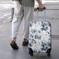 thumbnail image 3 of Pioneer Flower Floral Print Pattern Luggage Cover Fashion Suitcase Cover Baggage Covers Fit 25-28 Inch Luggage (Go Travel), 3 of 5