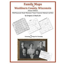 Family Maps of Washburn County, Wisconsin (Paperback)