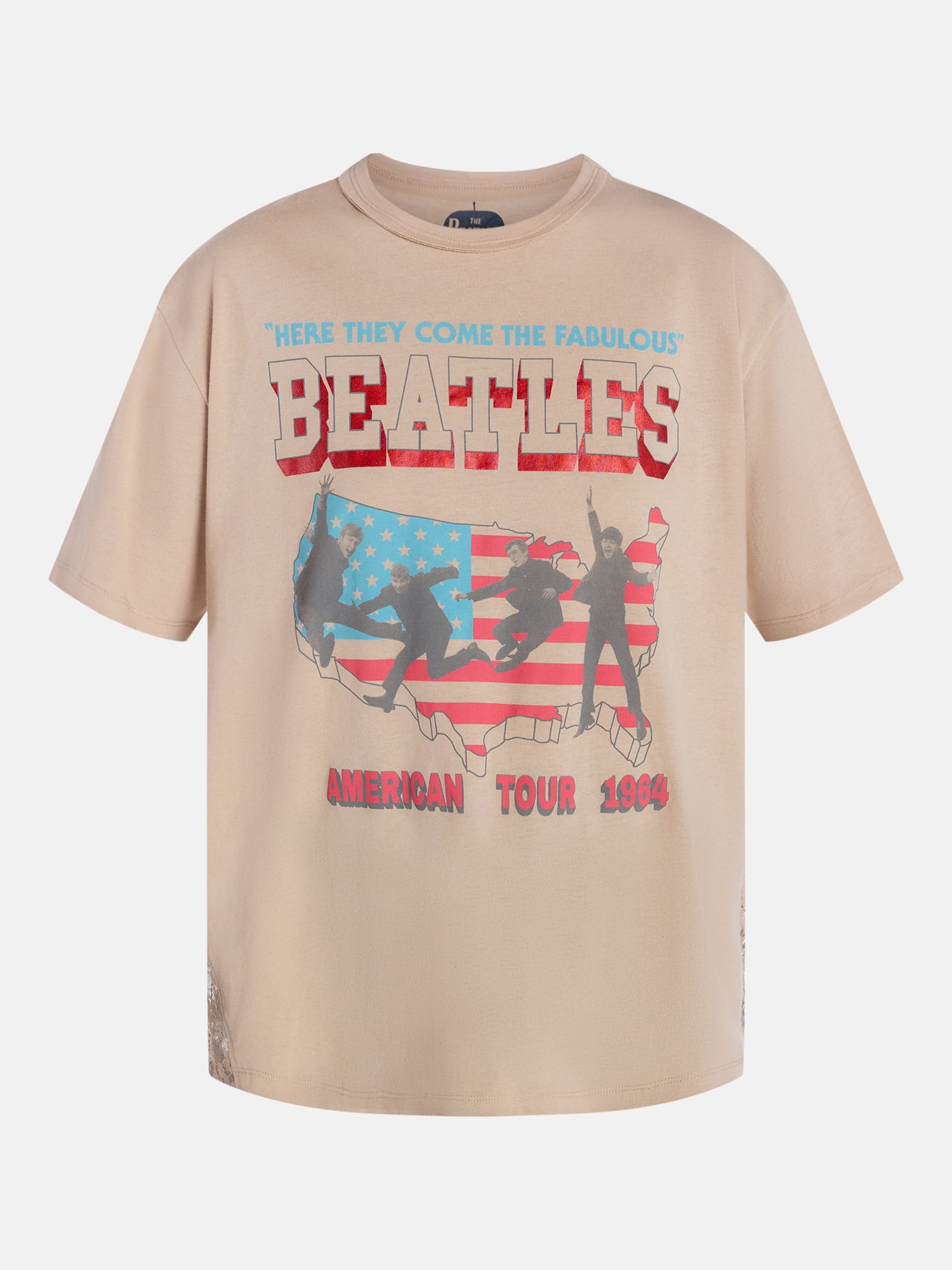 The Beatles Women's American Tour Graphic Tee, Sizes XXS-XXL