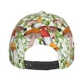 thumbnail image 6 of Naloa Original Classic Low Profile Hat Men Women Baseball Cap Dad Hat Adjustable Unconstructed Mushrooms Gnomes Print Cap, 6 of 9