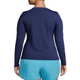 thumbnail image 2 of Lands' End Women's Plus Size SunShade UPF 50 Long Sleeve Rash Guard Swim Tee, 2 of 3