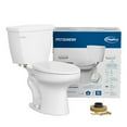 thumbnail image 3 of Proflo PFCT303HEWH Complete 1.28 Gpf Comfort Height Elongated Two Piece Toilet - White, 3 of 3