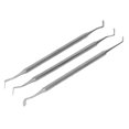 thumbnail image 1 of Kit de limpieza dental, 3 piezas de herramientas dentales, herramienta para eliminar placa dental, limpiador de dientes, removedor de placa elaborado con cuidado, 1 of 14