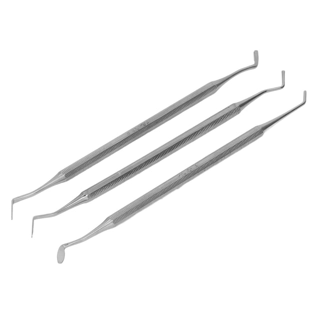 Kit de limpieza dental, 3 piezas de herramientas dentales, herramienta para eliminar placa dental, limpiador de dientes, removedor de placa elaborado con cuidado