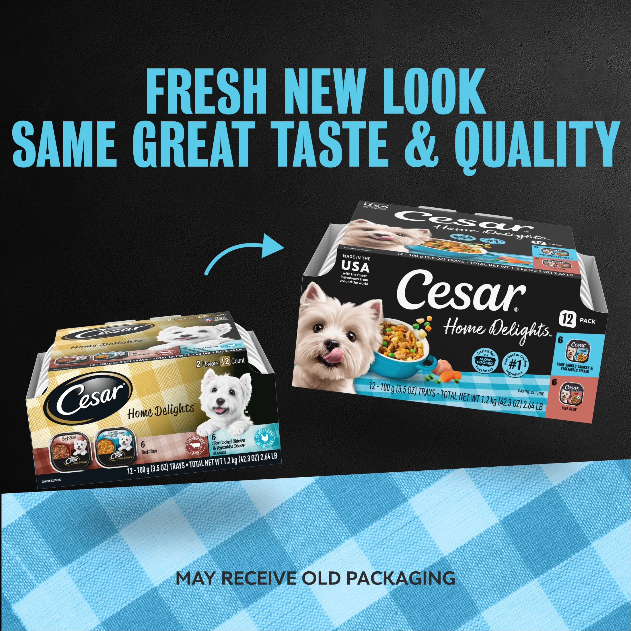 Cesar Home Delights Variety Pack Wet Dog Food, 12 Trays photo 7