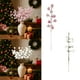 thumbnail image 1 of Snowflake Berry Home Decoration Living Room Ornaments,Christmas Snowflake Decoration,Christmas Living Room Decor, Festive Berry Design, Metal Frame, 2-Tier Design, for Bedroom, 1 of 7