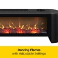 thumbnail image 4 of duraflame® Electric Fireplace Baseboard Heater, Black, 4 of 15