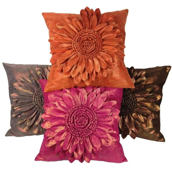 Cassy Housses de Coussin Tournesol - Ensemble de 2