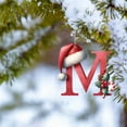 thumbnail image 5 of Boovnll 26 Letter Ornaments, Personalized Acrylic Christmas Ornaments for Xmas Trees Decorations DIY Hanging Party Decor, Christmas Decorations (M), 5 of 7