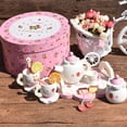 thumbnail image 4 of De Comida De , De Té De Fresa, De Platos De Taza De Caldera En Miniatura, Accesorios De Cocina Para Y Niñas Hugo Juguetes de cocina para niños, 4 of 10