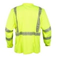 thumbnail image 2 of Cordova V5615XL Cor-Brite Type R, Class III, Comfort Stretch T-Shirt, Long Sleeves, Chest Pocket, 2-Inch Silver Reflective Tape, 5X-Large, 2 of 2