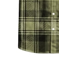 thumbnail image 4 of Qiyinn Mens Flannel Shirts Long Sleeve Plaid Button Down Shirts Casual Cotton Shirts, 4 of 8