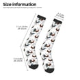 thumbnail image 2 of Hirioo Cool Chicken for Adult Stockings Breathable Sock Non-Pilling,Contrasting Color Design, 2 of 6