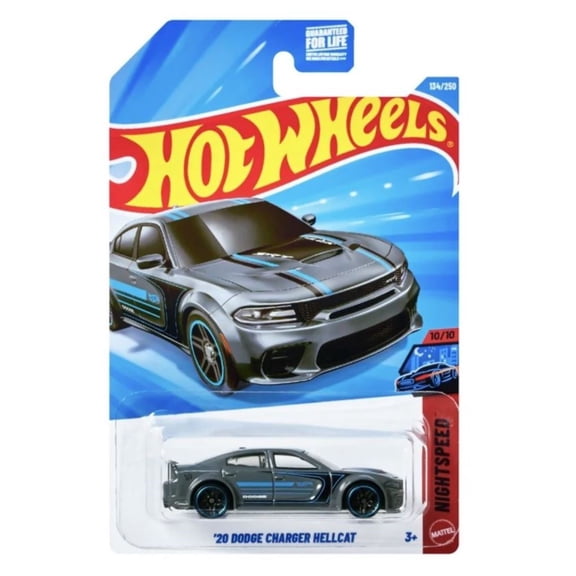 Hot Wheels 2020 Dodge Charger Hellcat Nightspeed New 2026