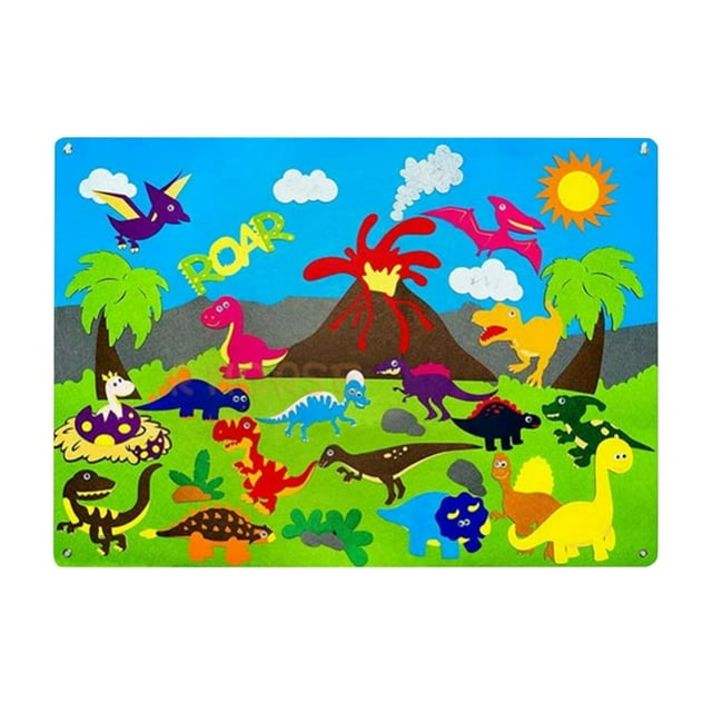 3D DIY Story Board Early Learning Montessori Toys for Kids Adults Farm