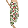 thumbnail image 2 of Bingfone Pajamas For Women,Watermelons Pajama Pants With Pockets-Small, 2 of 9