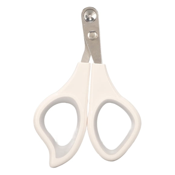 Professional Stainless Steel Cat Nail Clipper for Small, Medium and Large Cats, Grey and White