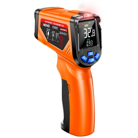 Industrial thermometer,Thermometer Testers Ir Circuit Infrared Thermometer -20℃~650℃/-4℉~1202℉ Ir Tube Temperature Circuit Floor Tester Tube Thermometer Thermometer Th05 Thermometer