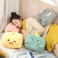 thumbnail image 3 of Gwong Juguete Invierno Mano Calentador Dibujos animados Animal Peluche Relleno suave Muñeca Adorno Almohada Juguete Gwong 30007862, 3 of 7