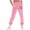 A Pink, variant on Sweatpants for Women Women Casual Trousers And Trousers Plus Velvet Running Fitness Sports Pants Brown S