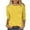 Yellow B, variant on TAGOLD Summer Tops T-shirt Blouse for Womens,Women's Fashion Printed Loose T-shirt 3/4 Sleeves Blouse Round Neck Casual Tops