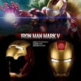 thumbnail image 2 of New 1:1 Mk5 Helmet Cosplay English Voice-Activated Eye Glow Model Toy Adult Electric Wearable Christmas Gift, 2 of 4