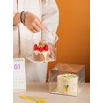 thumbnail image 2 of 5pcs Clear Portable Cake Packaging Box, 2 of 5