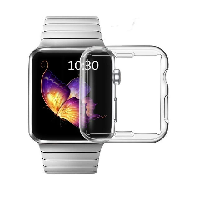 Penom Case for Apple Watch Screen Protector 42mm, Ultra Thin iWatch Screen Protector with Full Protection TPU Cover Transparent