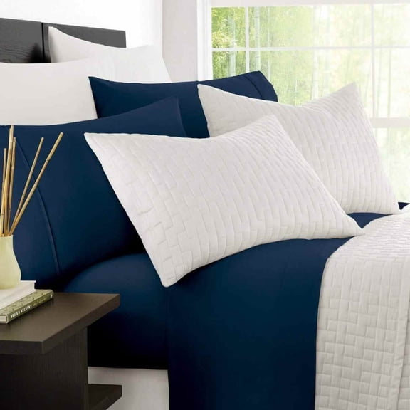 2100 Series Luxury Deep Pocket Bed Sheet Set 6-Piece