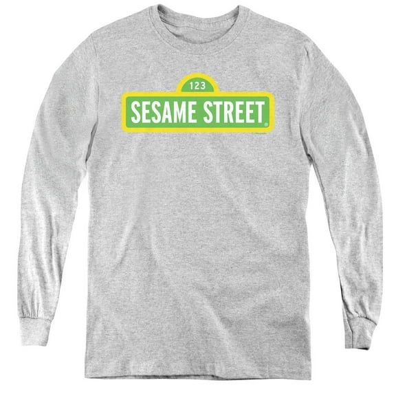 Sesame Street - Logo - Youth Long Sleeve Shirt - X-Large