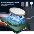 thumbnail image 2 of Dteck for Samsung Galaxy Z Flip 6 Case with 360° Rotatable Magnetic Ring Stand, Compatible with Mag-safe, Slim Thin Matte PC Shockproof Protective Phone Case for Women Men,Darkgreen, 2 of 11