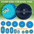 thumbnail image 6 of 33 ft Round Pool Cover for Above Ground Pools, Above Ground Pool Cover, Winter Pool Cover, Navy Blue, 6 of 7