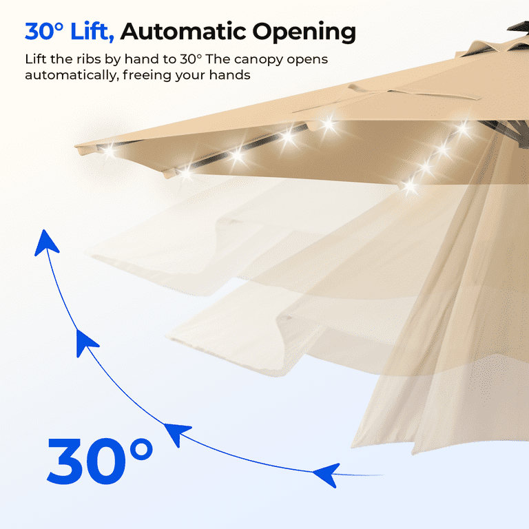 italian patio umbrella 6 ft Acrylic Stripes Pink and White Fit_ Crestlive Products 11-ft Aluminum Suitable for:AMAK00021 Italian collection