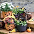 thumbnail image 4 of Metal Cat Yard Sign Garden Stake Halloween Outdoor Decoration, Spooky Black Cat Yard Decor Trick Or Treat Lawn Stake Sign for Home Patio Pathway Driveway Decorations (cat), 4 of 6