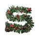 thumbnail image 1 of Guirnalda navideña,Guirnalda navideña decorativa Guirnalda navideña artificial,Adornos para árboles de Navidad Fiestas Guirnalda verde,Guirnalda navideña de frutos rojos para interior y, 1 of 8