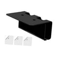 thumbnail image 2 of Soporte para cepillo de dientes eléctrico multifuncional de pared acrílico Negro, 2 of 9