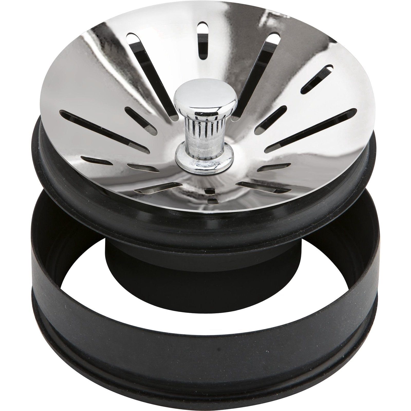 Elkay LKDS99 Elkay 3-1/2" Disposal Stopper / Strainer for use with, InSinkEratorÃÂ® Disposal Chrome Polished Stainless Steel