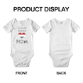 thumbnail image 3 of I Love My DUTCH Mom Baby Bodysuit Newborn Clothes Outfits (White, 18-24 Months), 3 of 5